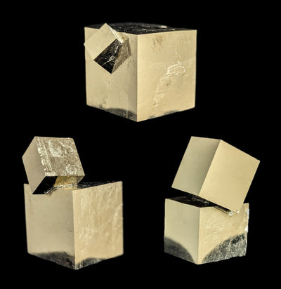 Pyrite Cube Cluster-Minerals-Piritas de Navajun-PaxtonGate