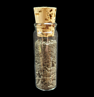 Pyrite Sand in Vial-Minerals-Paxton Gate-PaxtonGate