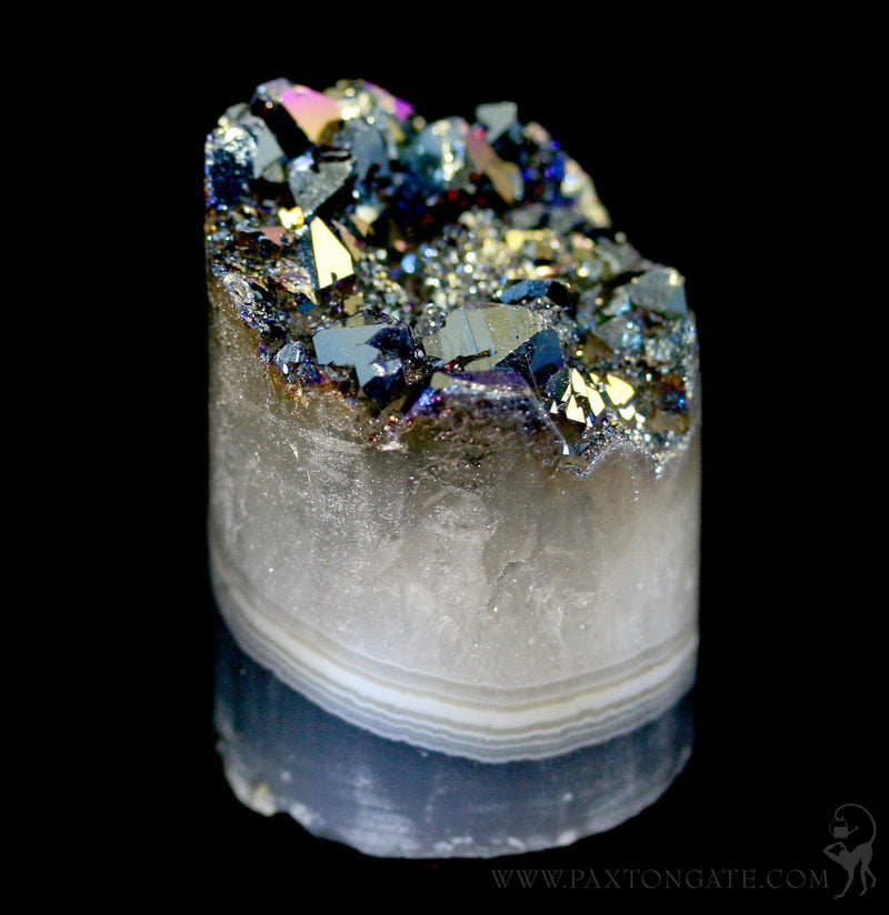 Rainbow Aura Crystal Cupcake - Paxton Gate