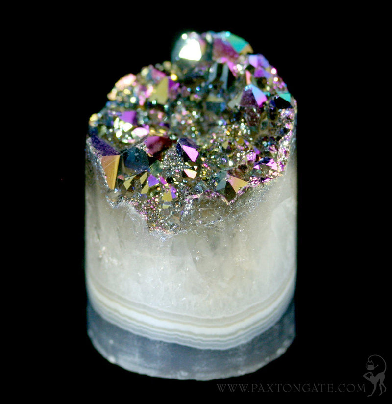 Rainbow Aura Crystal Cupcake - Paxton Gate