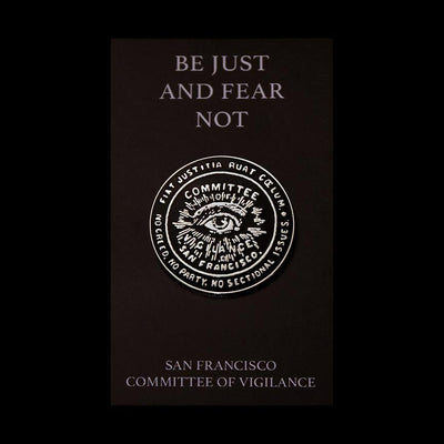 San Francisco Committee Of Vigilance Enamel Pin - Paxton Gate