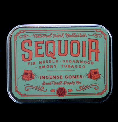 Sequoia Incense Tin - Paxton Gate