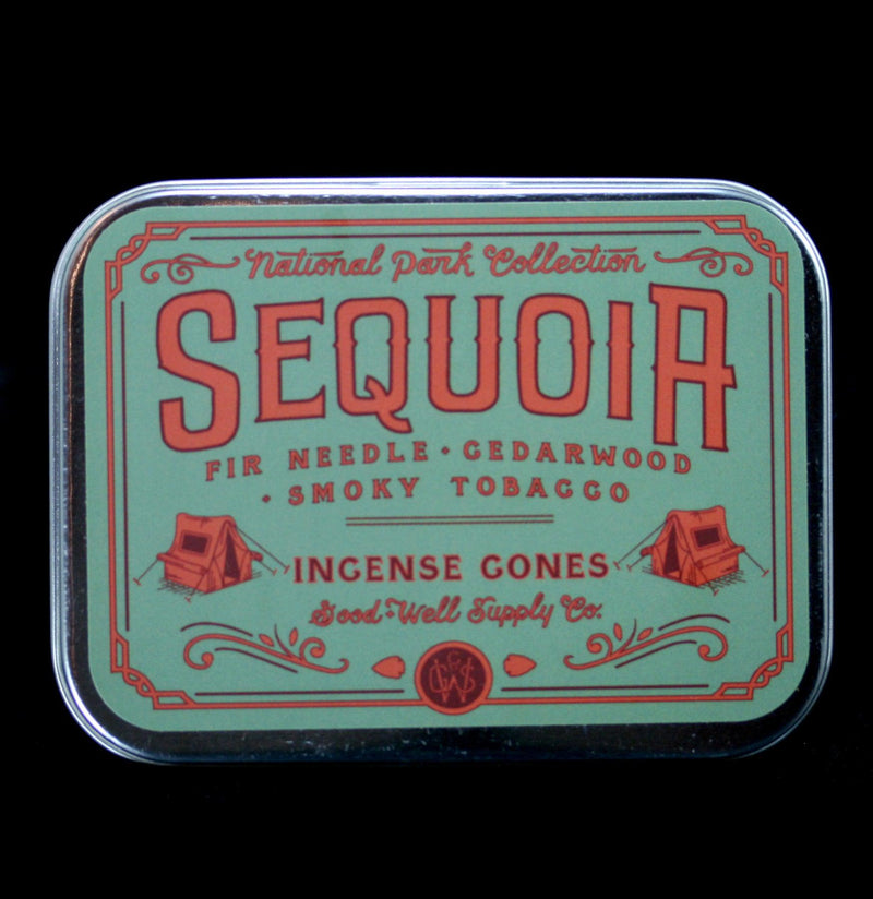 Sequoia Incense Tin - Paxton Gate