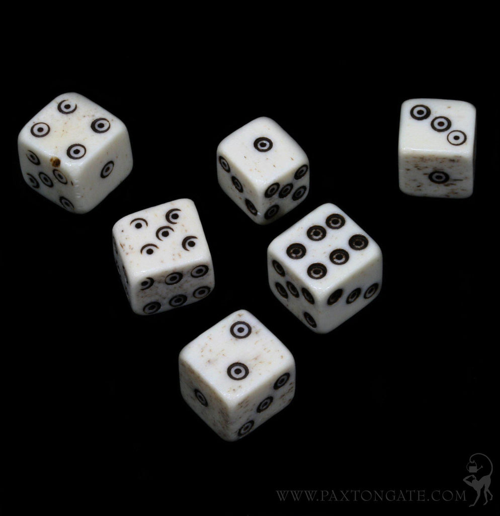 Six Sided Bone Die For Sale | Paxton Gate