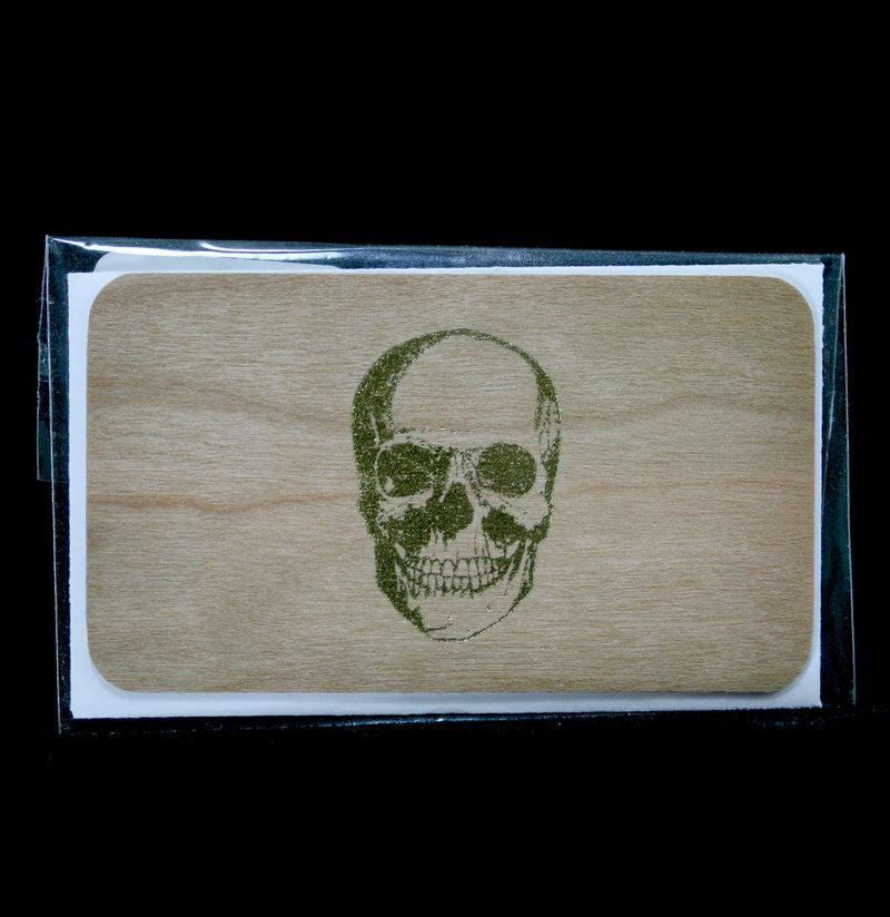 Skull Mini Greeting Card - Paxton Gate