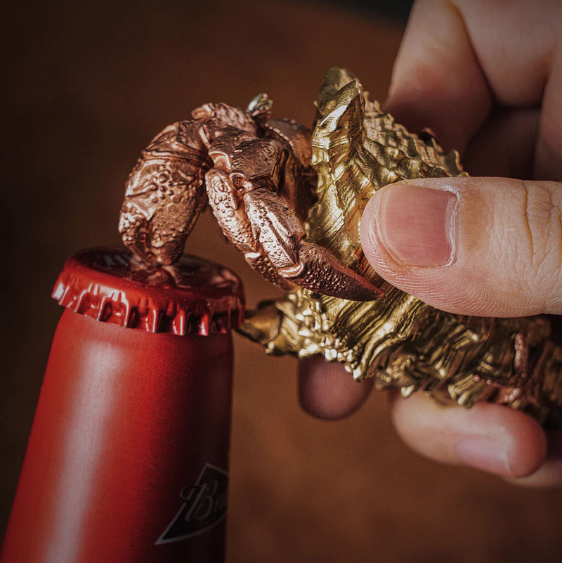 Solid Brass Hermit Crab Bottle Opener - Paxton Gate