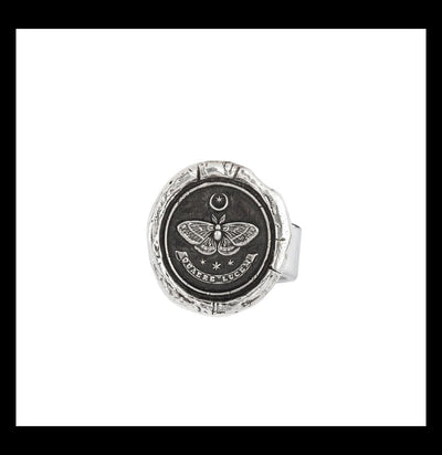 Sterling Silver Seek The Light Talisman Ring - Paxton Gate