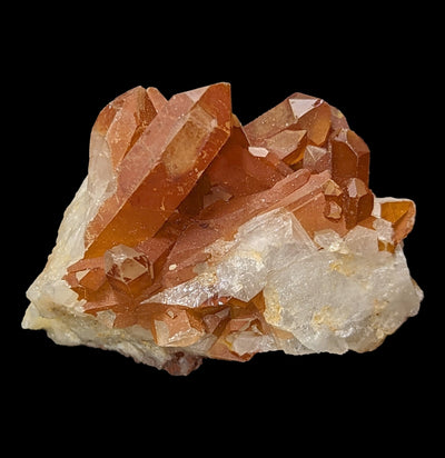 Tangerine Quartz Crystal Cluster-Minerals-Genilson de Moura Mines-PaxtonGate