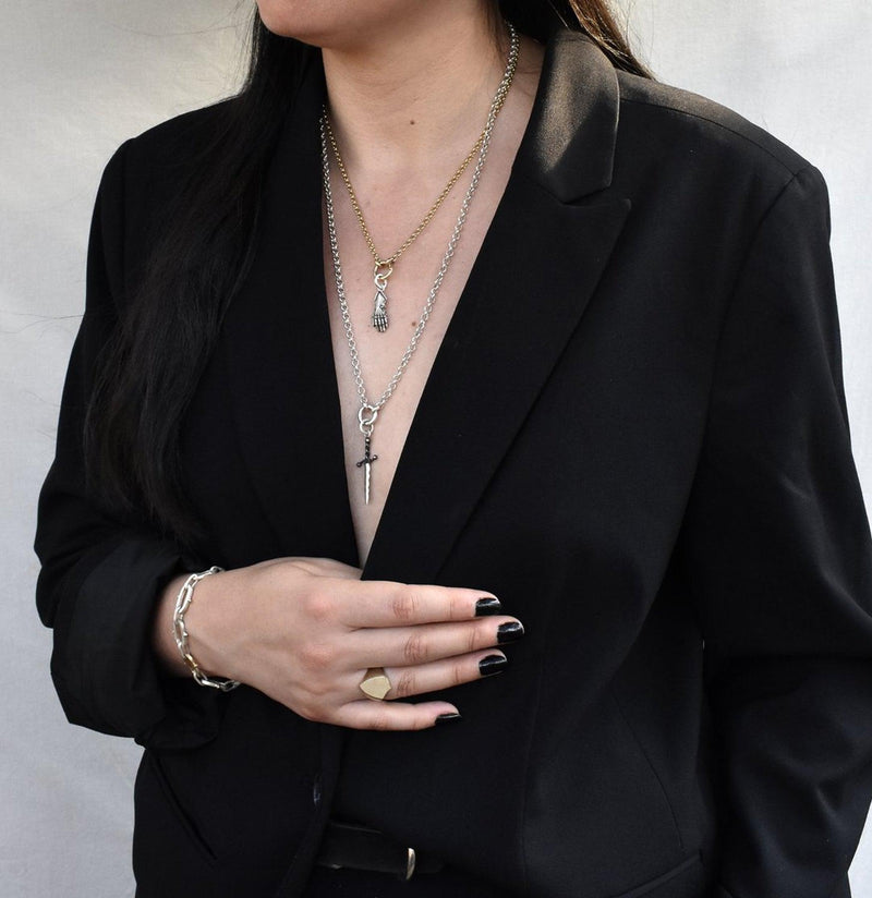 Tether Chain Necklace-Necklaces-Morgaine Faye-PaxtonGate