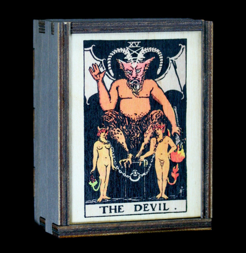 The Devil Tarot Card Stash Box-CaseBwlBox-Most Amazing-PaxtonGate