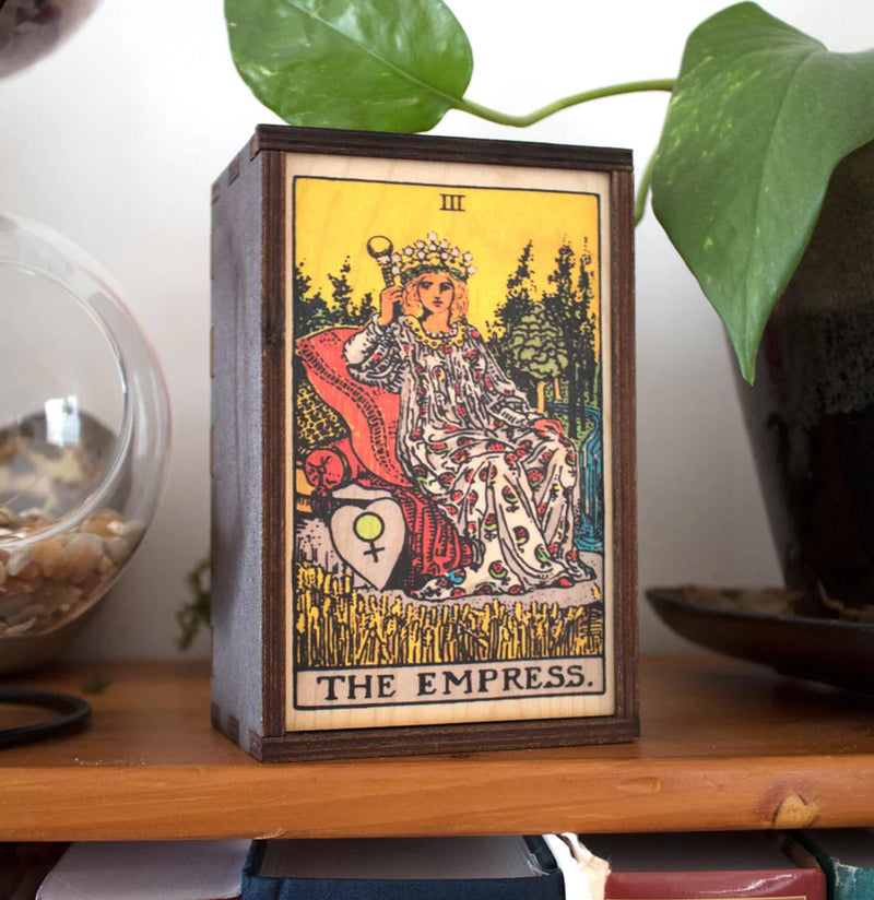 The Empress Tarot Card Stash Box-CaseBwlBox-Most Amazing-PaxtonGate