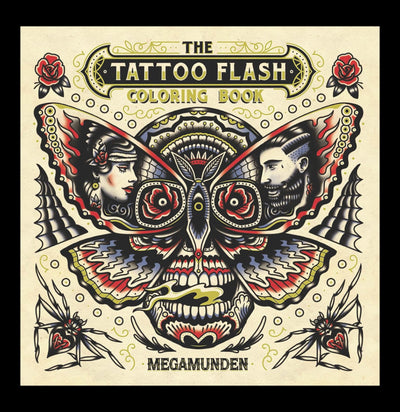 The Tattoo Flash Coloring Book-Books-Chronicle Books/Hachette-PaxtonGate