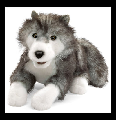 Timber Wolf Puppet - Paxton Gate