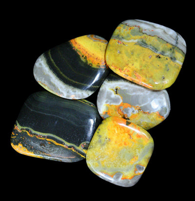 Tumbled Bumblebee Jasper Stone - Paxton Gate