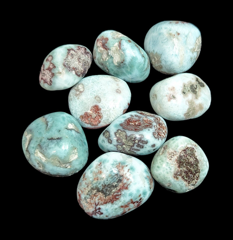 Tumbled Larimar Stone - Paxton Gate