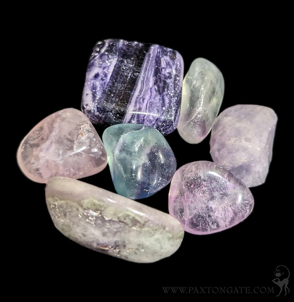 Tumbled Rainbow Fluorite Stone For Sale Paxton Gate