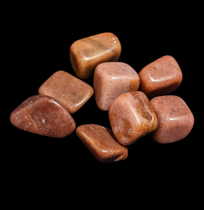 Tumbled Red Aventurine Stone-Minerals-Quasar Gems-PaxtonGate