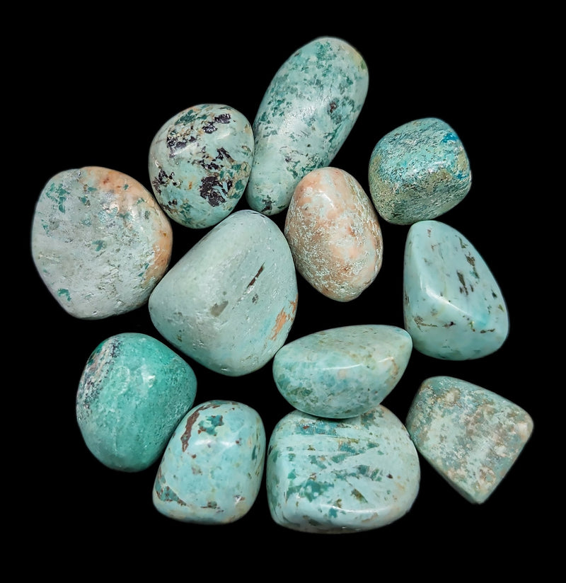 Tumbled Turquoise Stone-Minerals-Peru Minerals-PaxtonGate