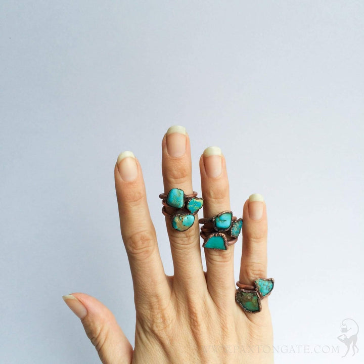 Turquoise Nugget Ring For Sale Paxton Gate - Main Image