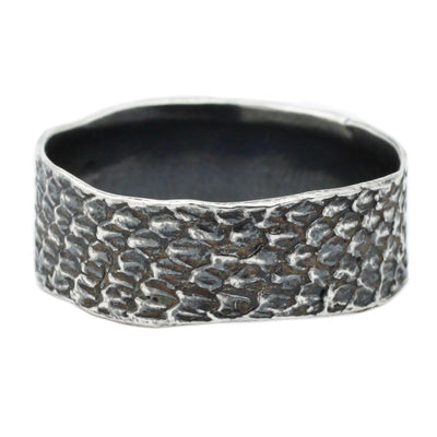 Silver Double Snakeskin Band - Paxton Gate