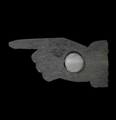 Birch Wood Pointing Hand Magnet - Paxton Gate