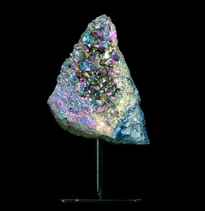 Rainbow Titanium Crystal Cluster Stand - Paxton Gate