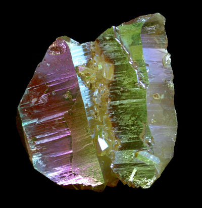 Titanium Sunset Aura Quartz Crystal - Paxton Gate