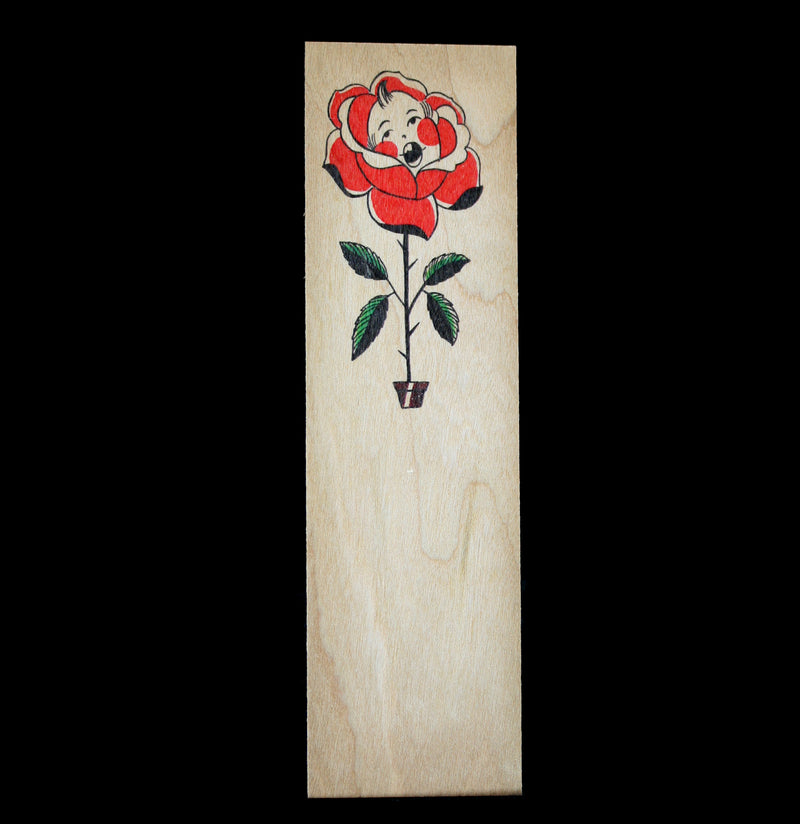 Baby Flower Wood Bookmark - Paxton Gate