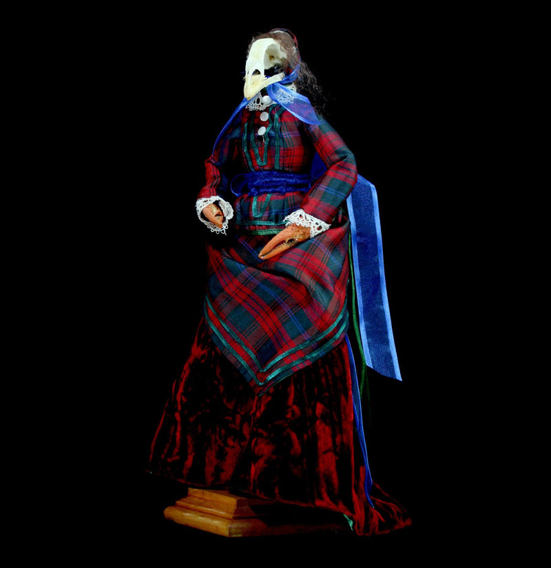 Plaid Victorian Frontier Doll - Paxton Gate