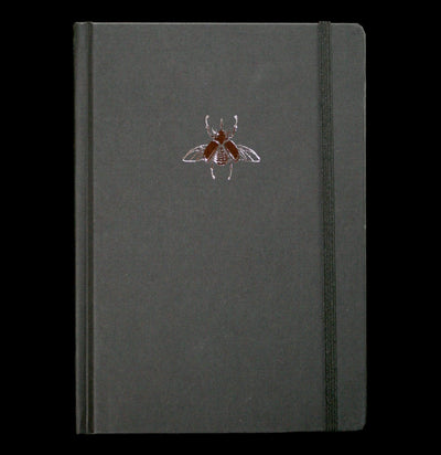 Embossed Beetle Hardcover Lined Notebook - Paxton Gate
