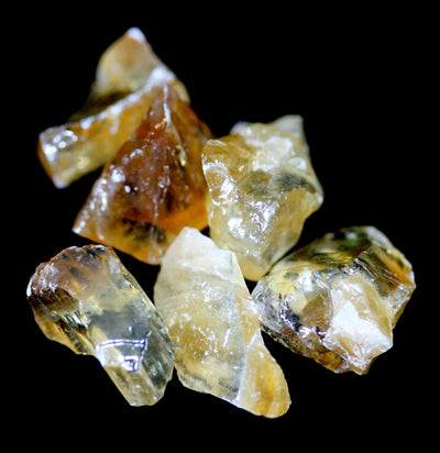 Rough Amber Calcite Crystal - Paxton Gate