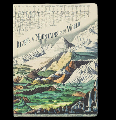 Rivers & Mountains Hardcover Notebook - Paxton Gate