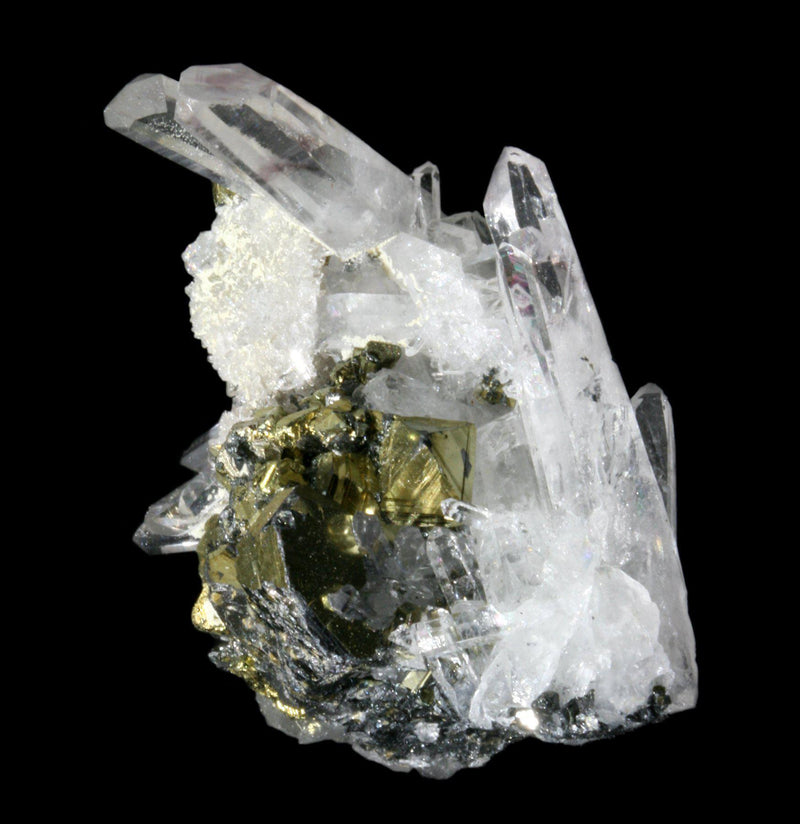 Quartz Crystal Cluster with Sphalerite & Bornite - Paxton Gate