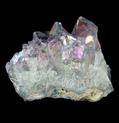Angel Aura Amethyst Crystal Cluster - Paxton Gate