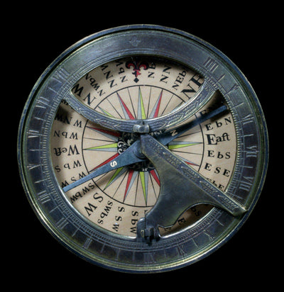 18th Century Sundial & Compass - Paxton Gate