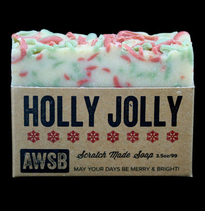 Holly Jolly Holiday Bar Soap - Paxton Gate