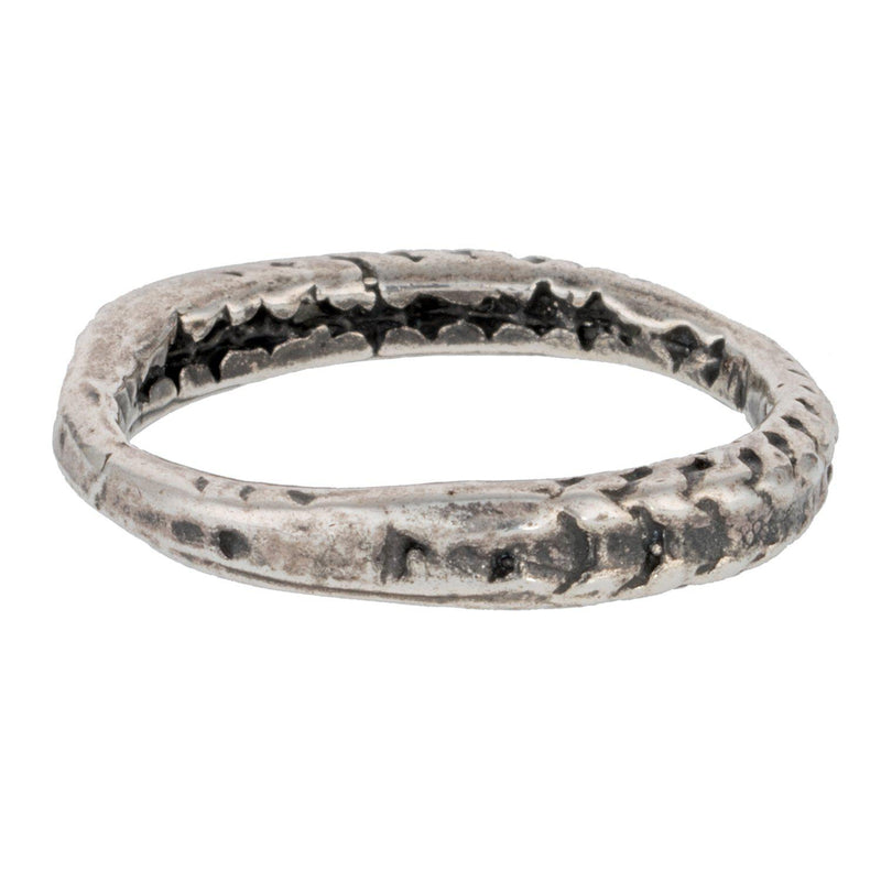 Oxidized Silver Starfish Radial Band - Paxton Gate