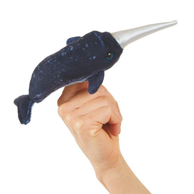 Mini Narwhal Finger Puppet - Paxton Gate