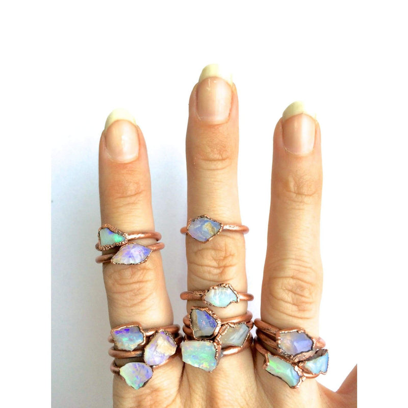 Raw Opal Ring - Paxton Gate